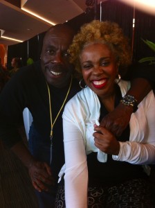 (l-r) Earnest Winborne, executive producer of NoMoreDownLow.TV and Wyllisa